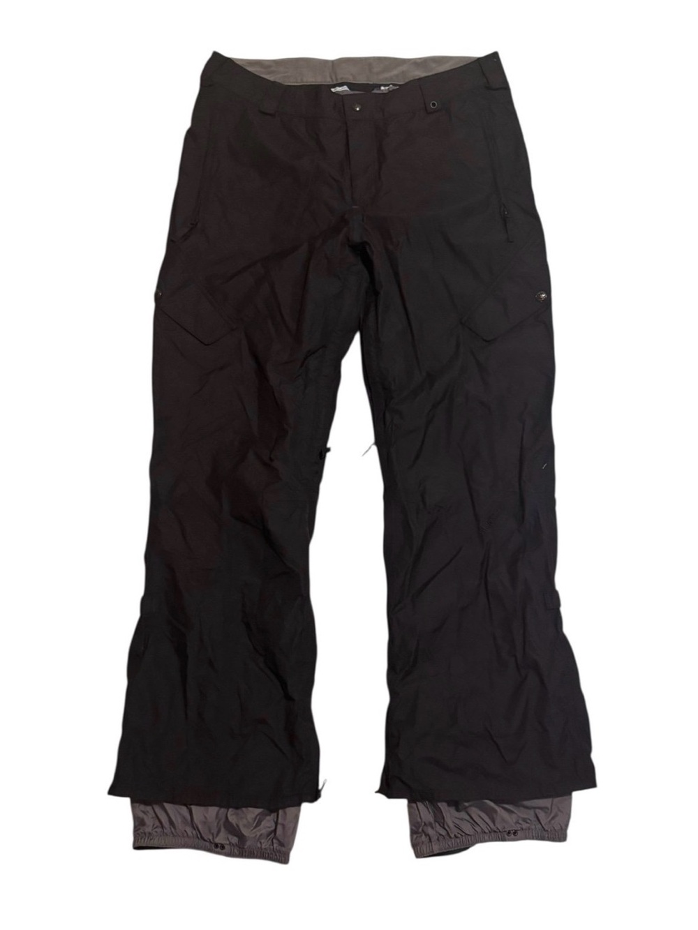 Burton Black Men's Cargo Snow Pants with Inner Gaiters